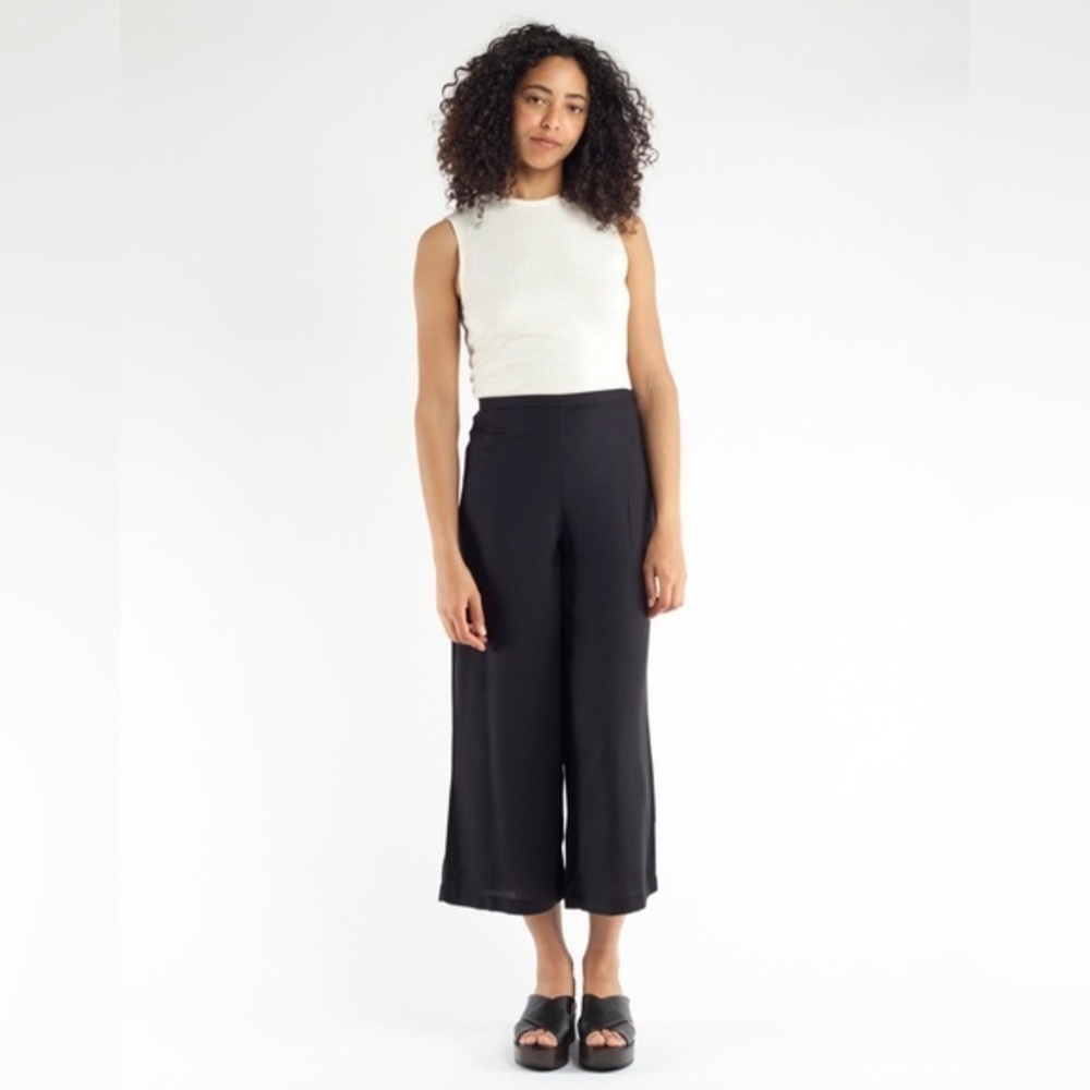 Ali Golden Wide Leg Pants Small
